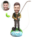 Custom sports bobblehead of sports 72 in action pose, ideal for athletes and sports fans’ gifts