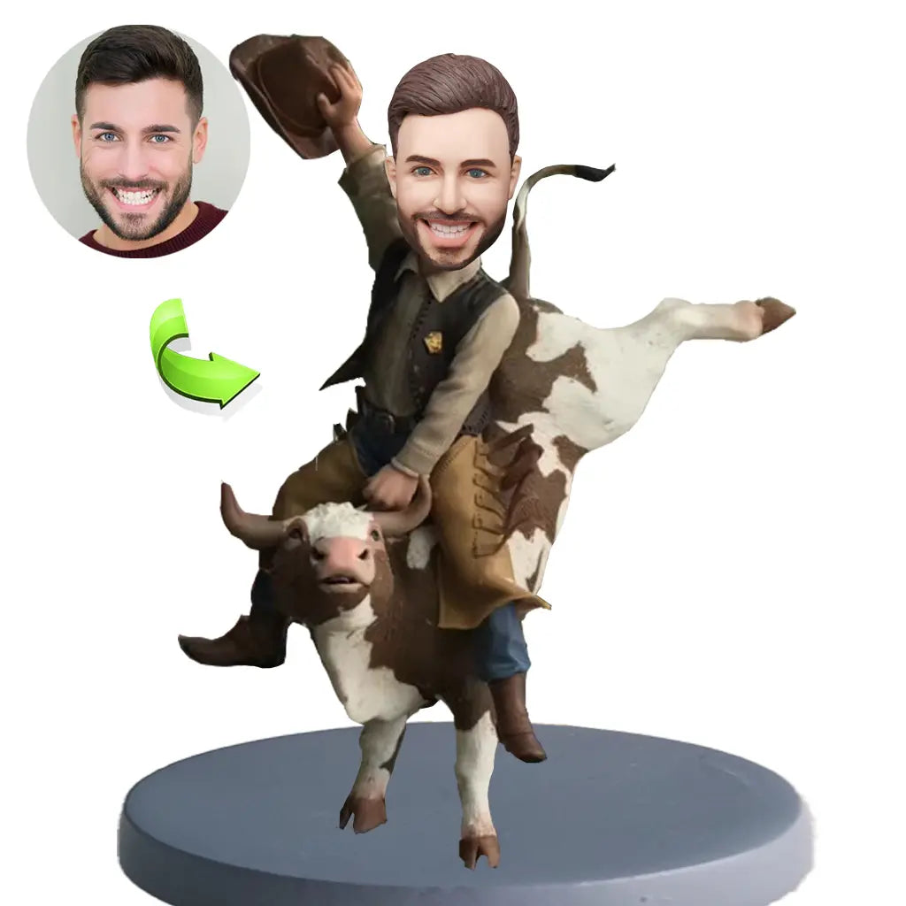 Funny custom bobblehead of funny 42, a playful and humorous personalized figurine