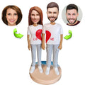 Couples custom bobblehead of couples 11, a charming keepsake for romantic occasions