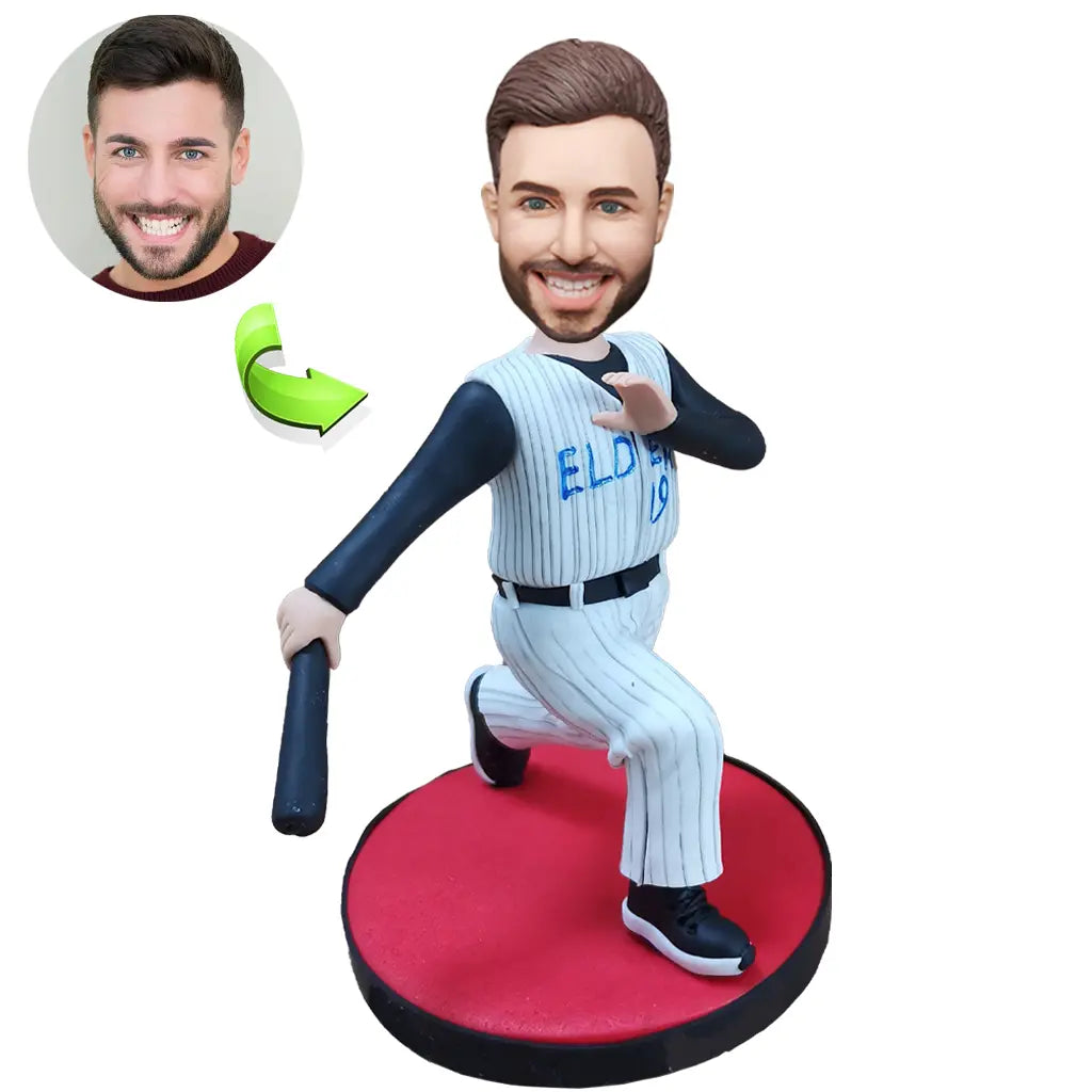 Custom sports bobblehead of sports 94 in action pose, ideal for athletes and sports fans’ gifts
