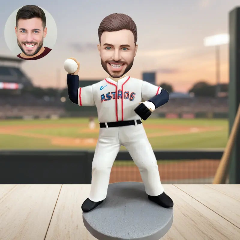 Baseball bobblehead gift player personalized sports custom MLB athlete figurine