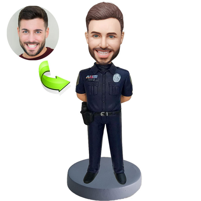 Police officer custom bobblehead of police 13 a meaningful gift honoring service and duty