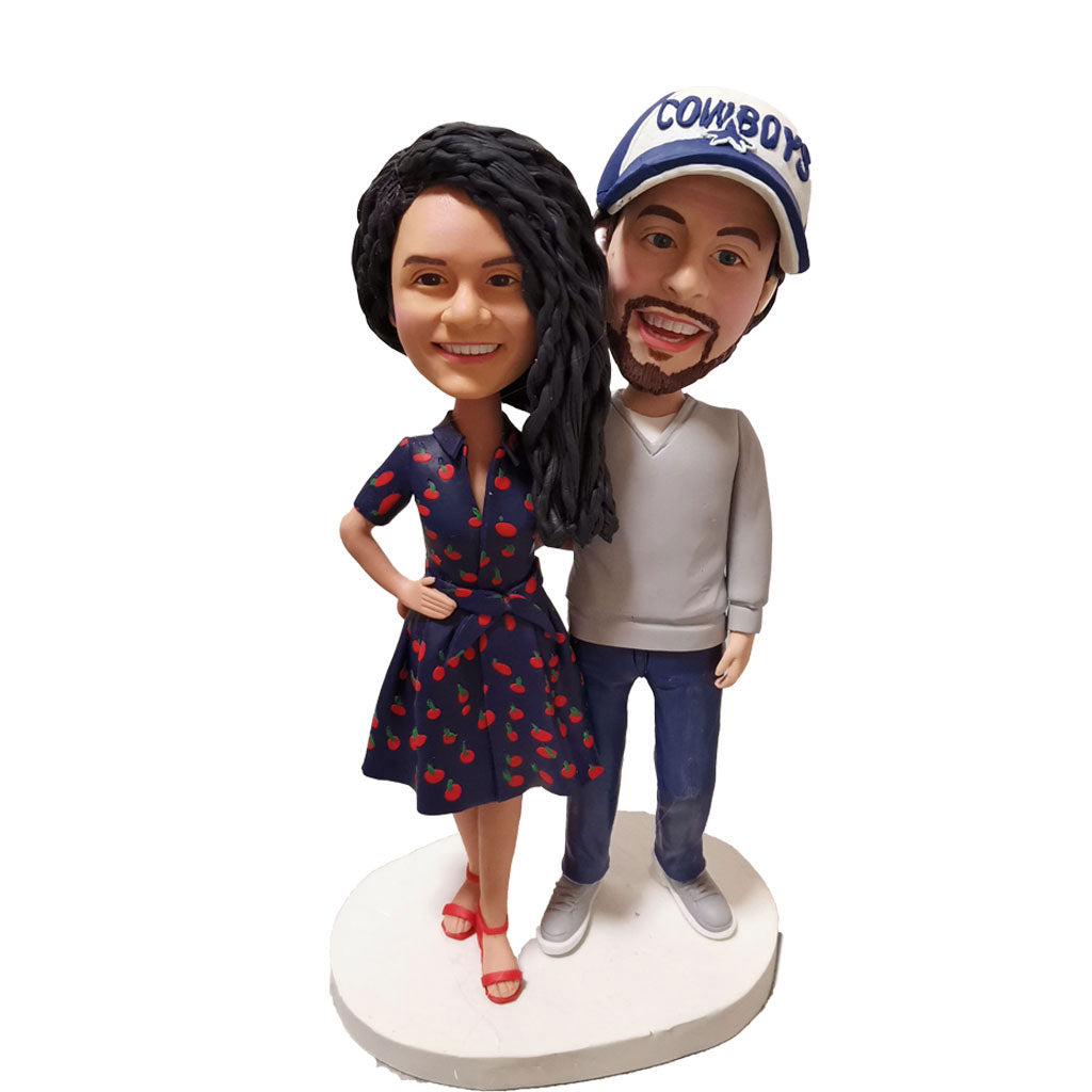 Couples custom bobblehead of couples 64 a charming keepsake for romantic occasions