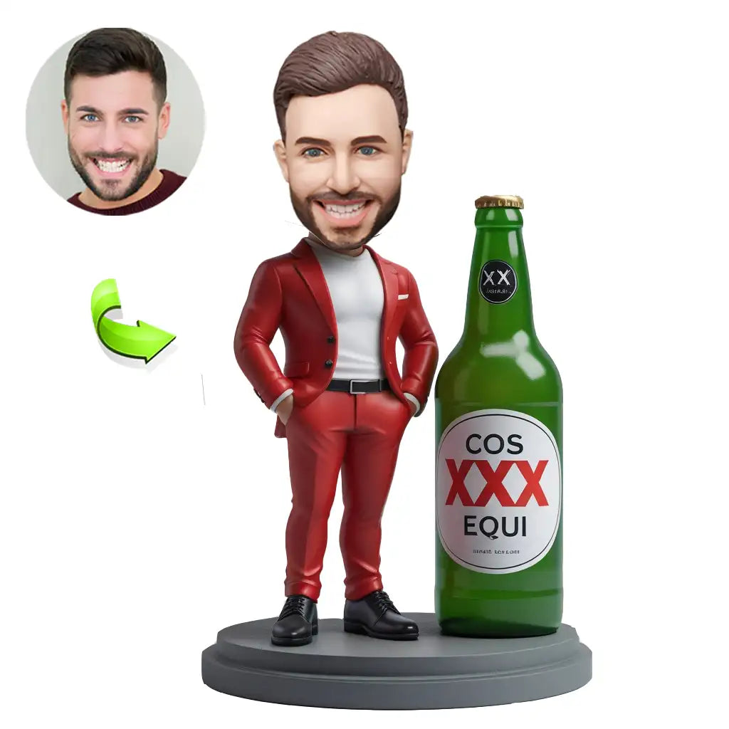 Custom bobblehead of leisure 20 representing their Leisure Activity, a unique personalized gift