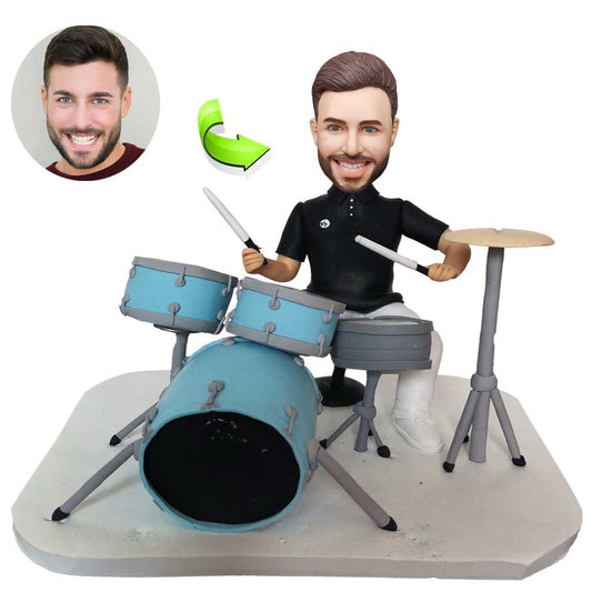 Cool Guy Custom Bobblehead For Drums