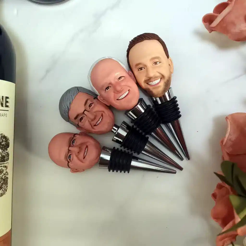 Custom bobblehead keychain of bottle opener 11, a portable and fun personalized accessory