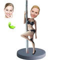 Funny custom bobblehead of funny 48, a playful and humorous personalized figurine