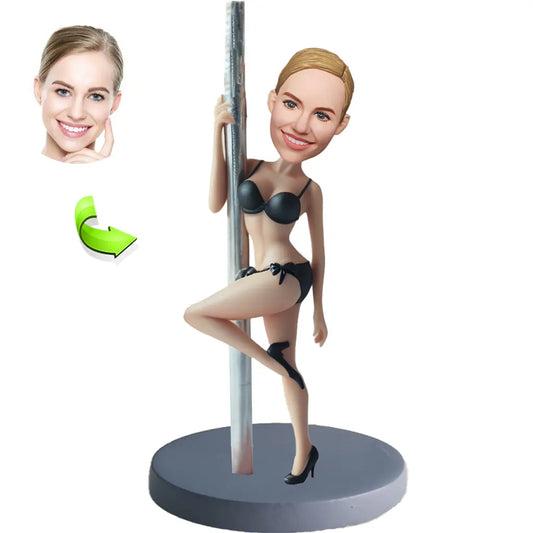 Funny custom bobblehead of funny 48, a playful and humorous personalized figurine