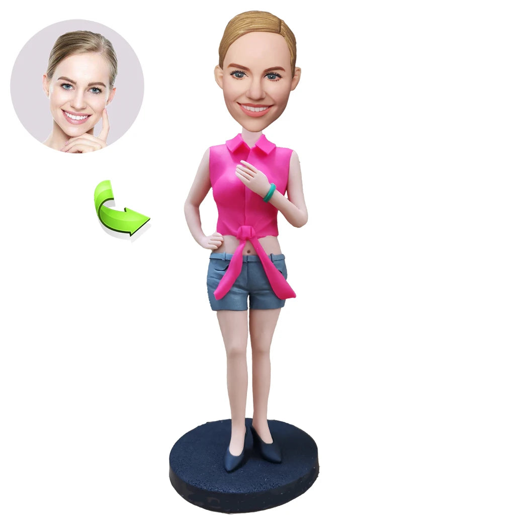 Single personalized bobblehead — custom figurine thumbnail
