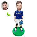Custom sports bobblehead of sports 43 in action pose, ideal for athletes and sports fans’ gifts