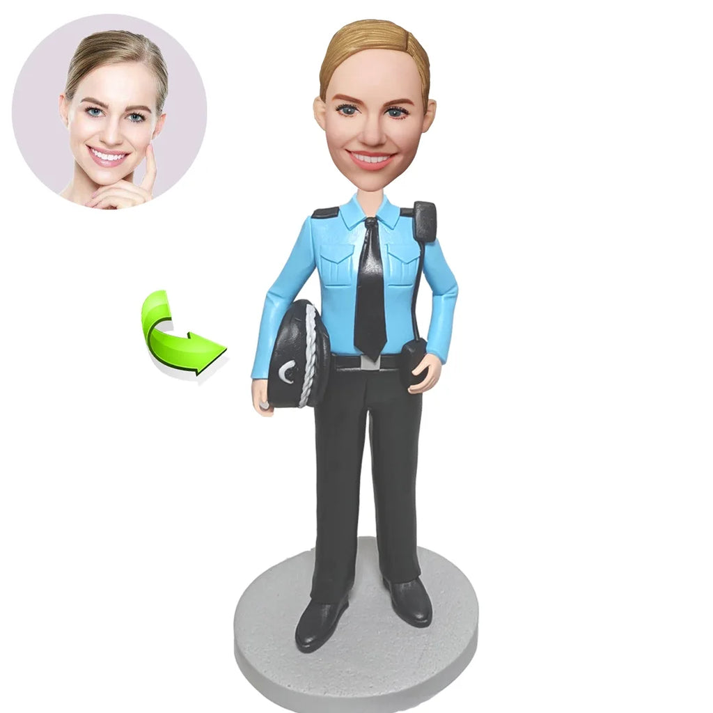 Police officer custom bobblehead of police 5 a meaningful gift honoring service and duty