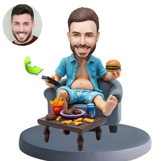 Funny custom bobblehead of funny 47, a playful and humorous personalized figurine