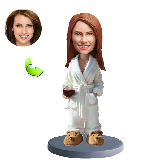 Custom bobblehead of leisure 15 representing their Leisure Activity, a unique personalized gift