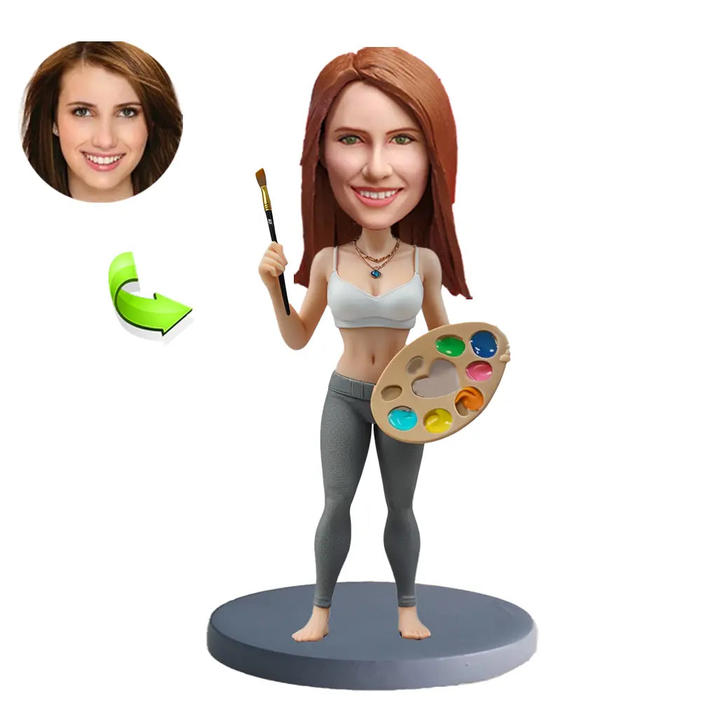 Custom bobblehead of Career 9 representing their Career, a unique personalized gift