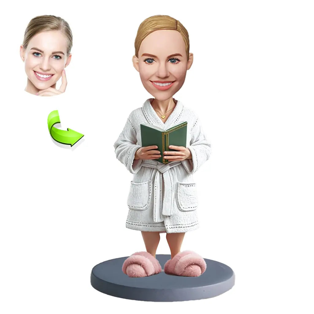 Custom bobblehead of leisure 14 representing their Leisure Activity, a unique personalized gift