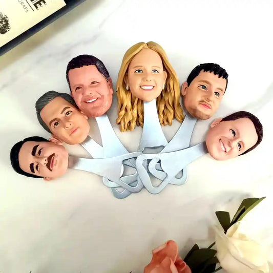 Custom bobblehead keychain of bottle opener 14, a portable and fun personalized accessory