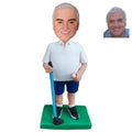 Custom sports bobblehead of sports 33 in action pose, ideal for athletes and sports fans’ gifts