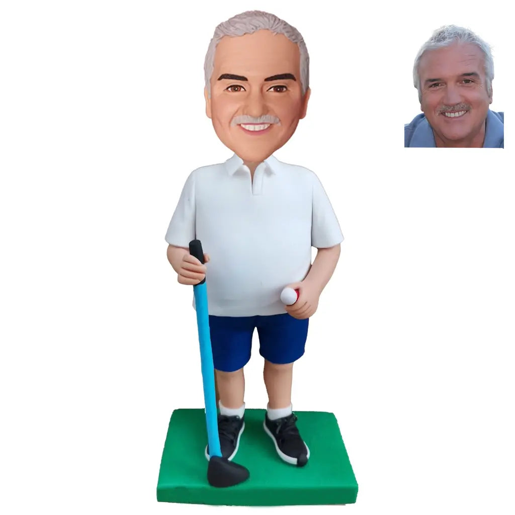 Custom sports bobblehead of sports 33 in action pose, ideal for athletes and sports fans’ gifts