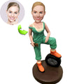 Custom bobblehead of leisure 83 representing their Leisure Activity, a unique personalized gift