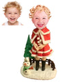 Kids custom bobblehead of kid 21, a fun and adorable personalized figurine for children