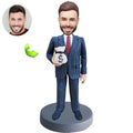 Funny custom bobblehead of funny 17, a playful and humorous personalized figurine