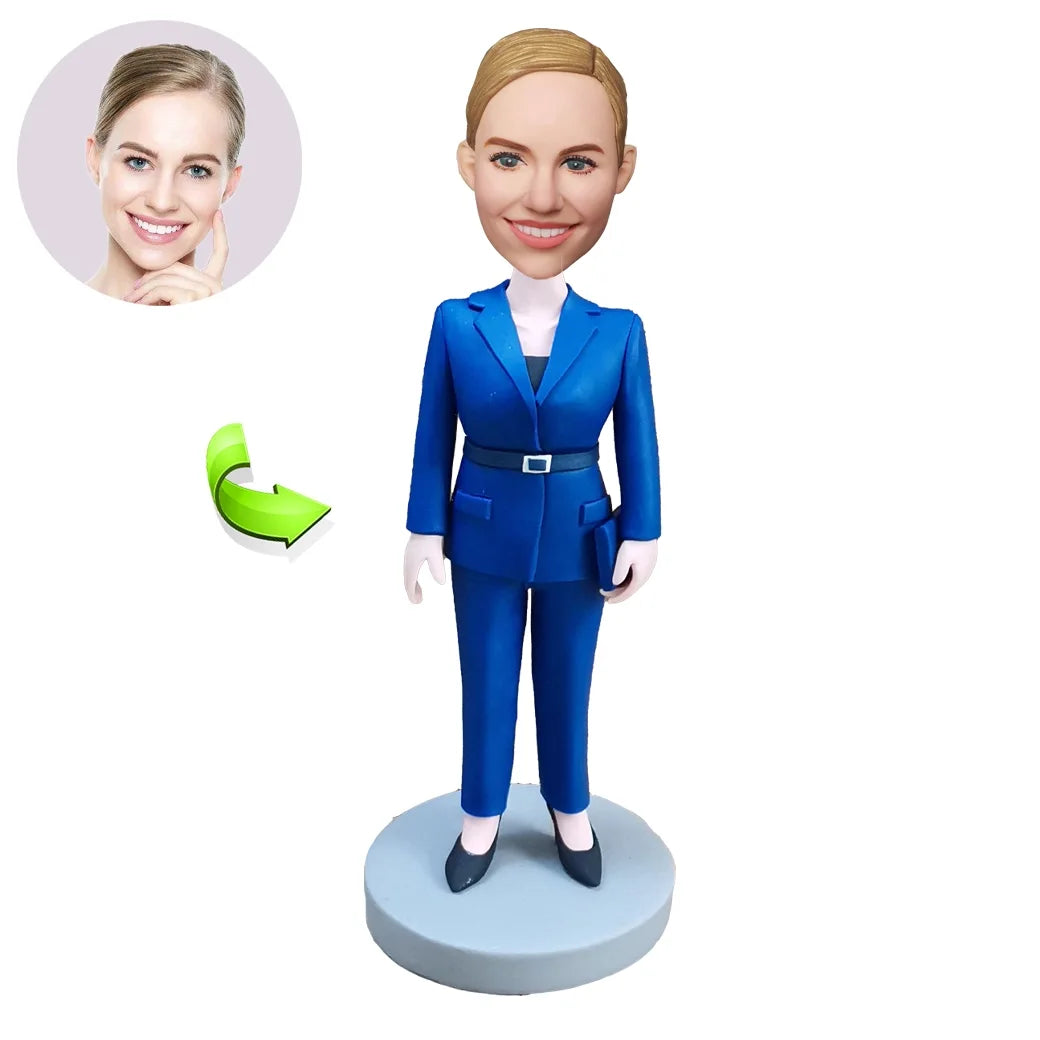Business custom bobblehead of business 5, a professional yet light-hearted gift for colleagues