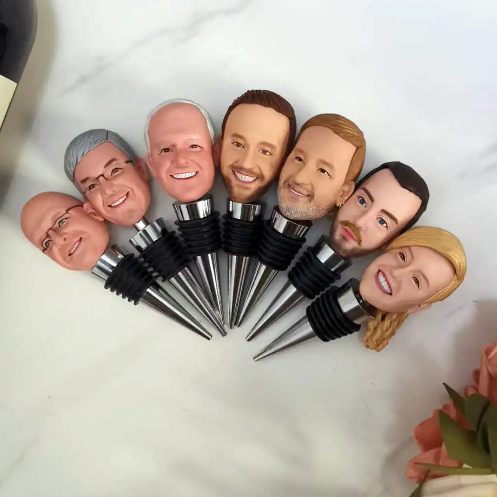Custom bobblehead keychain of bottle opener 17, a portable and fun personalized accessory