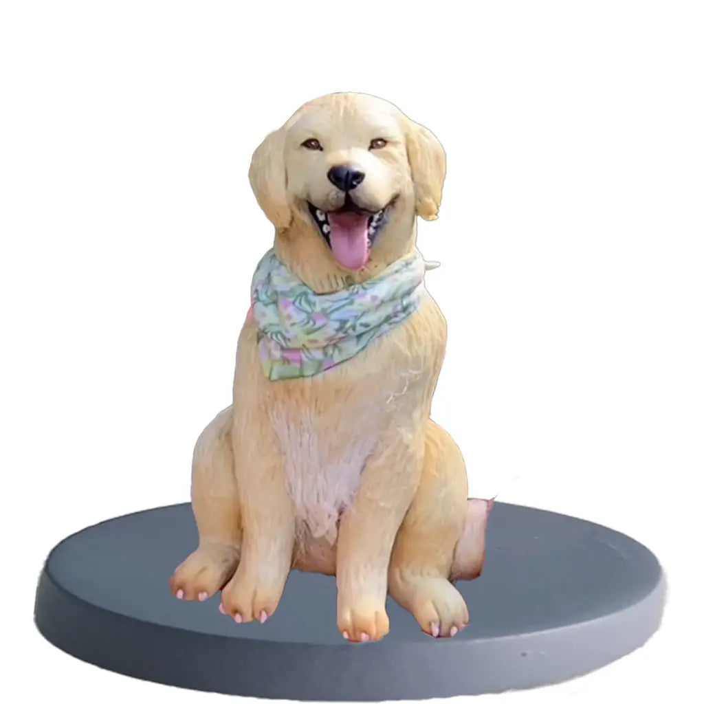 Custom pet bobblehead of pet 24, a personalized and charming gift capturing your beloved pet