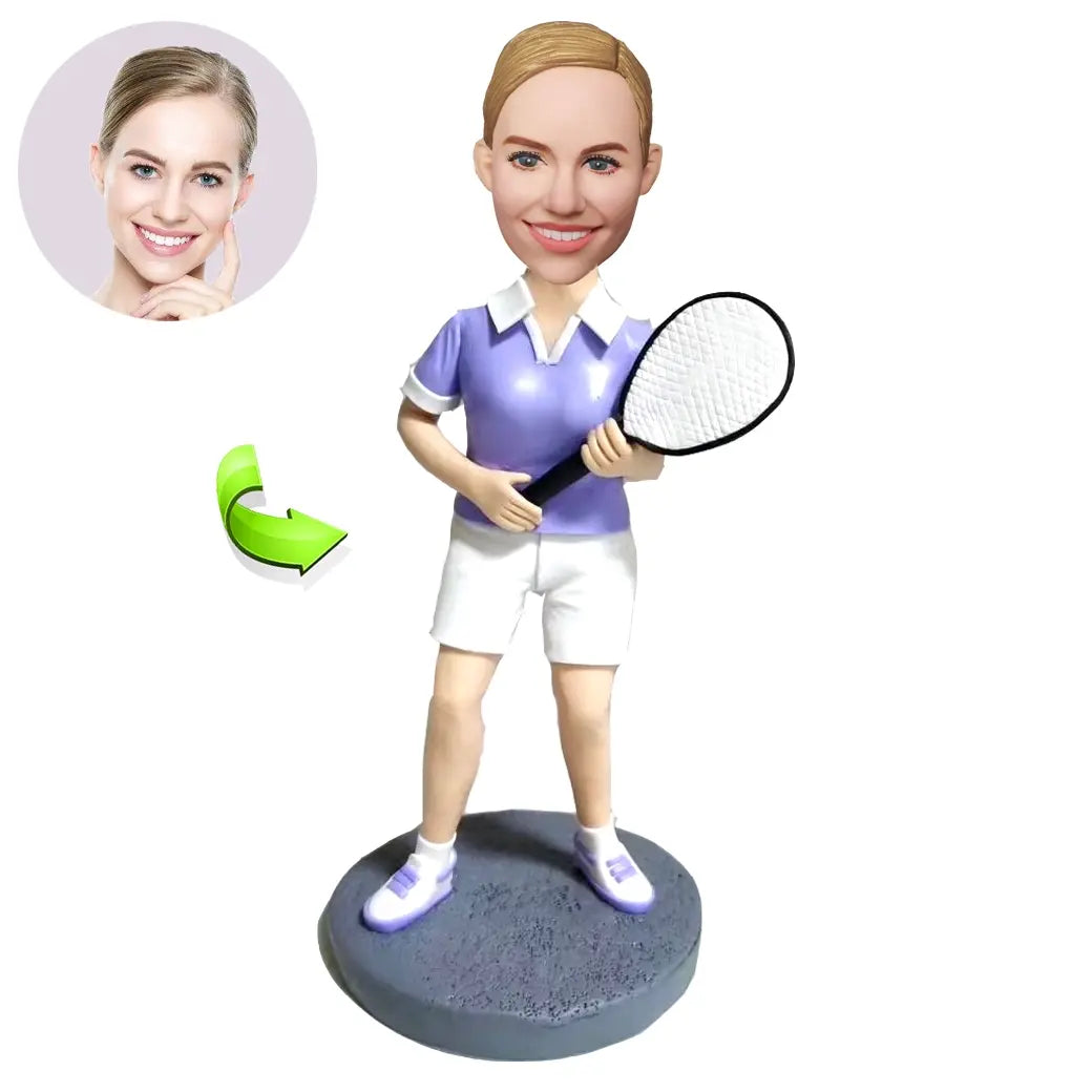 Custom sports bobblehead of sports 49 in action pose, ideal for athletes and sports fans’ gifts
