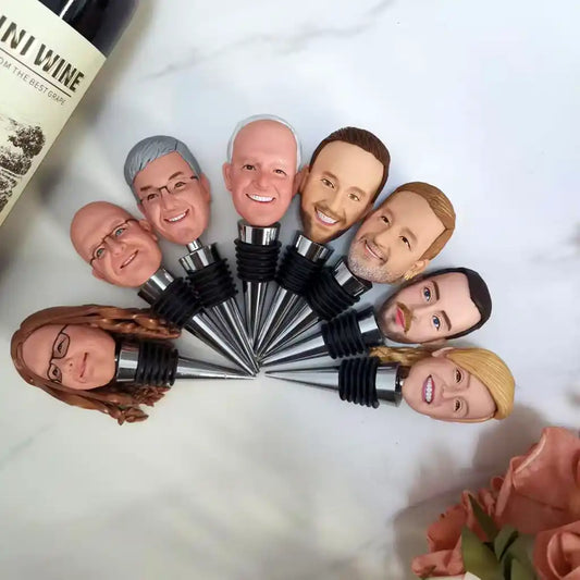 Custom bobblehead keychain of bottle opener 19, a portable and fun personalized accessory