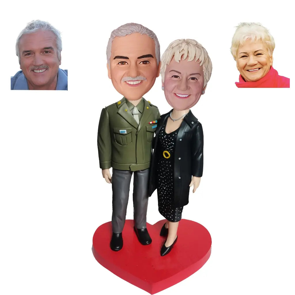 Custom Bobbleheads For Military Parents