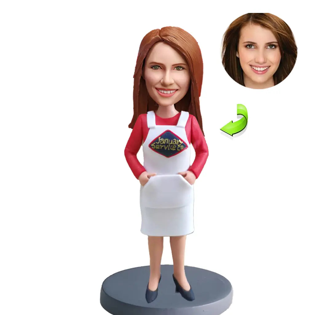 Custom bobblehead of Career 7 representing their Career, a unique personalized gift