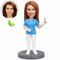 Dentist Gift For Her Bobblehead - Personalized