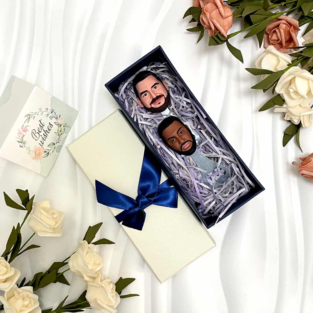 Personalized Custom Bobblehead Wine Opener For One Person